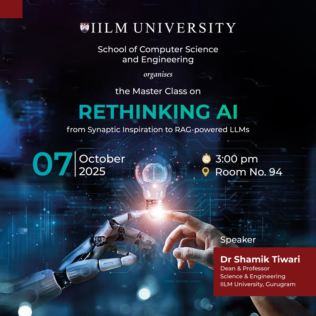 Master Class on Rethinking AI