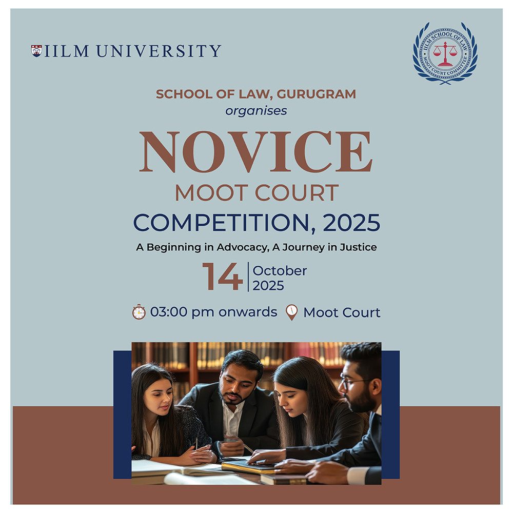 Moot Court Competition 2025 - School of Law, Gurugram