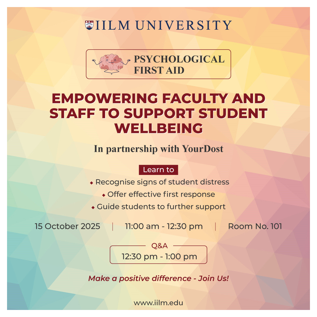 Empowering Faculty and Staff to Support Student Wellbeing