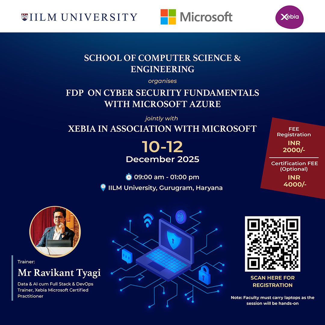 FDP on Cyber Security Foundamentals with Microsoft Azure