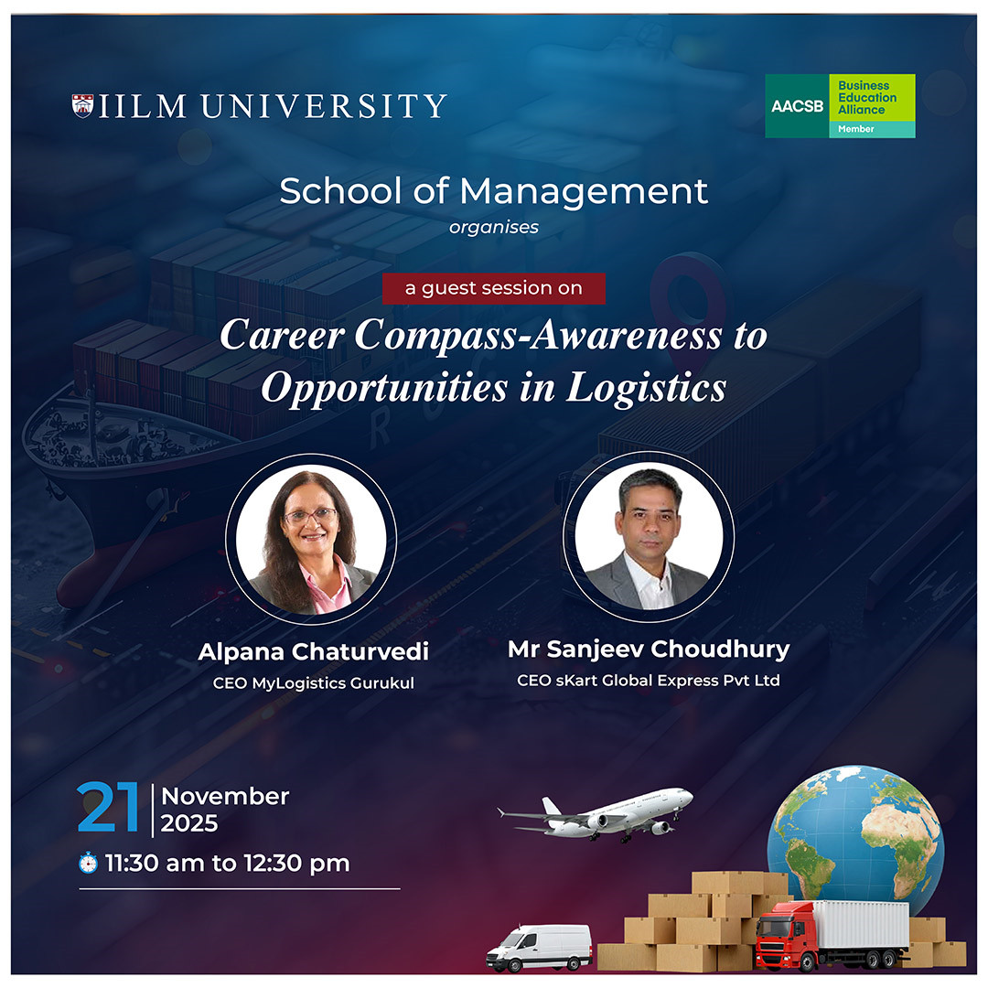 Guest session on Career Compass-Awareness to Opportunities in Logistics