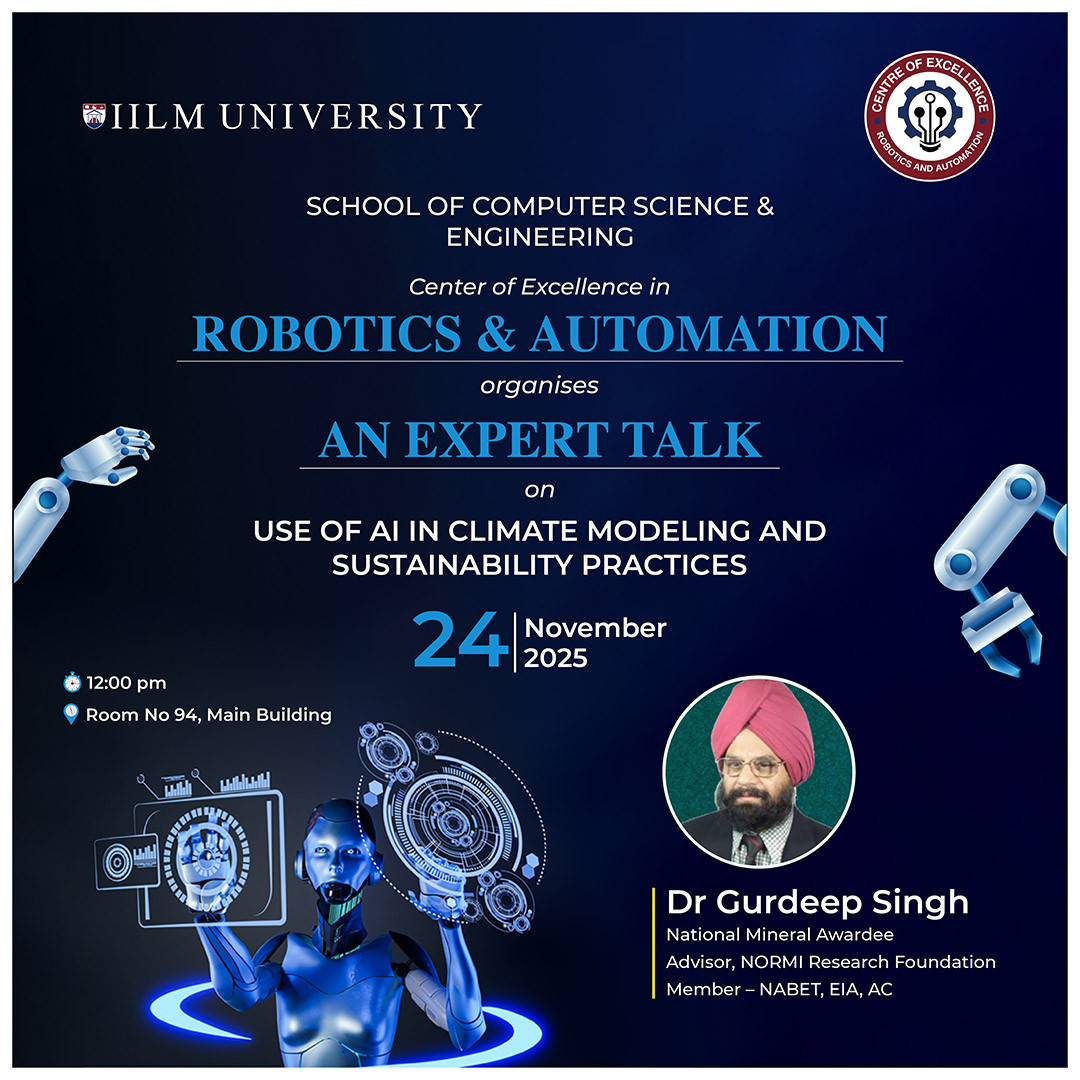 Talk on Use of AI Climate Modeling and Sustainability Practices