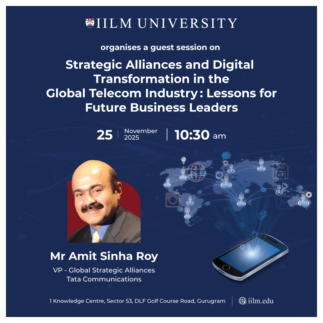 Guest session on Strategic Alliances and Digital Transformation in the Global Telecom Industry: Lessons for Future Business Leaders