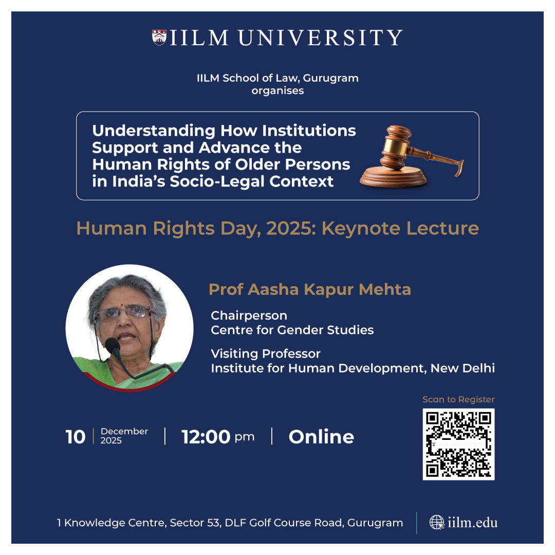 Human Rights Day, 2025 - Keynote Lecture