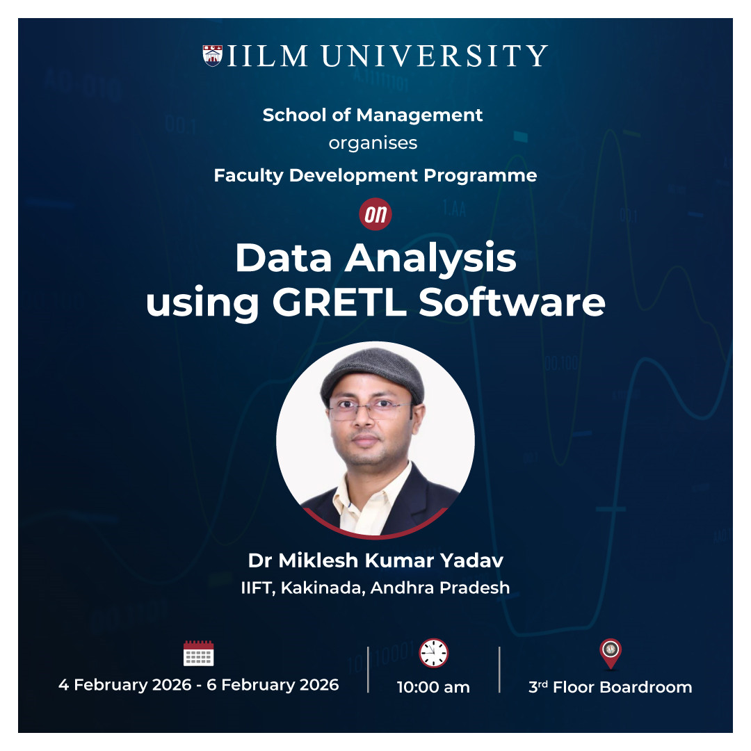 FDP on Data Analysis using GRETL Software