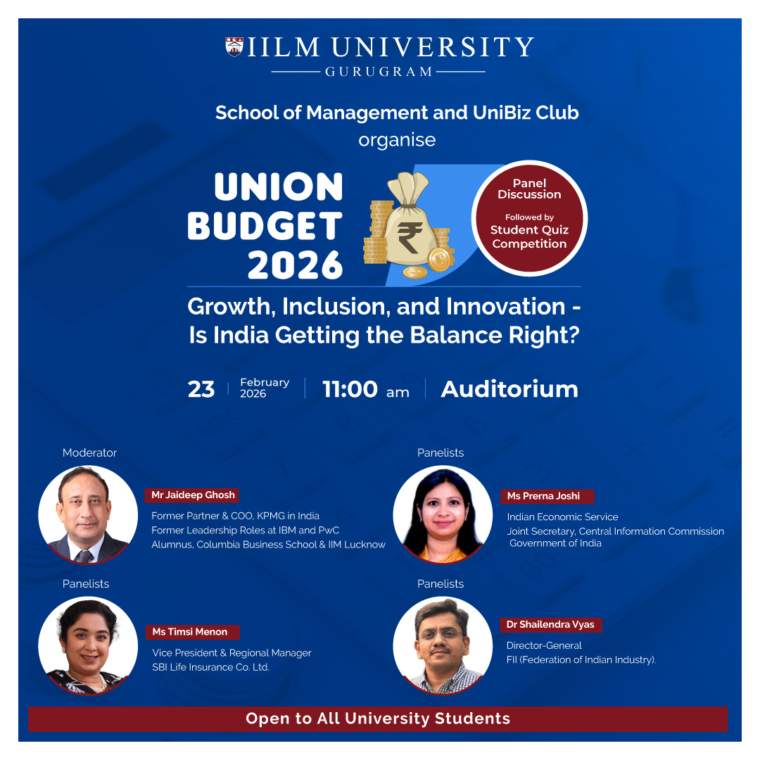 Panel Discussion Is India Getting the Balance Right?